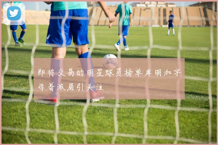 即将交易的明星球员榜单库明加字母哥浓眉引关注